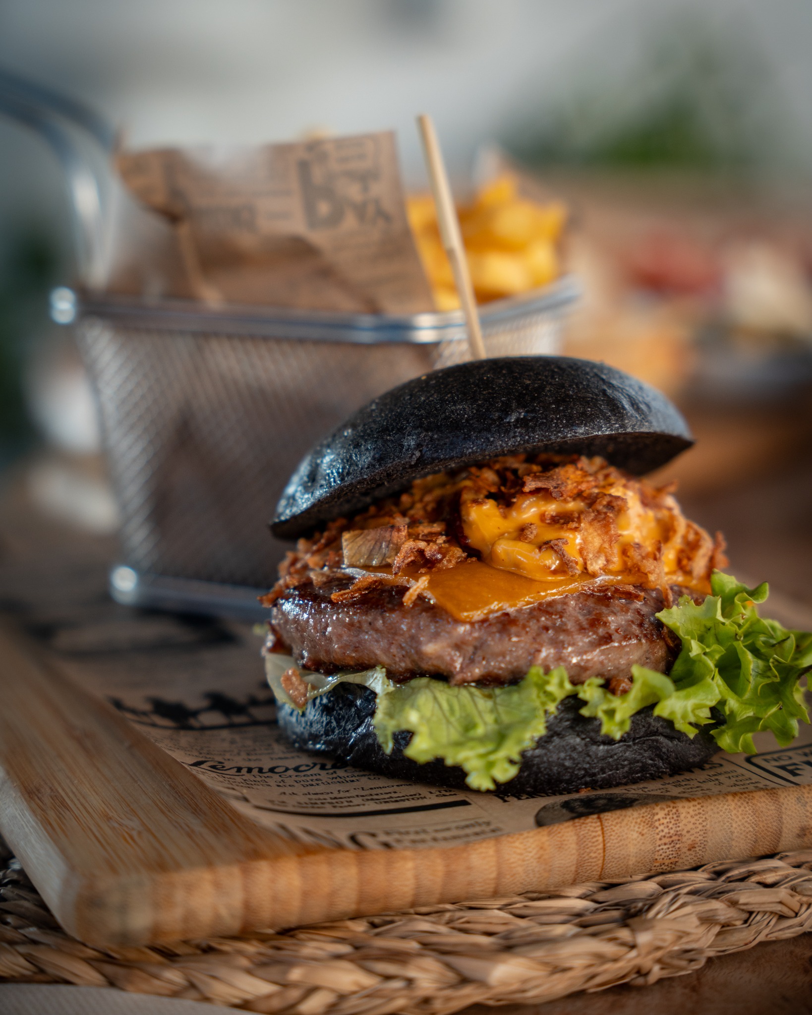 Hamburguesa de Roca Negra
