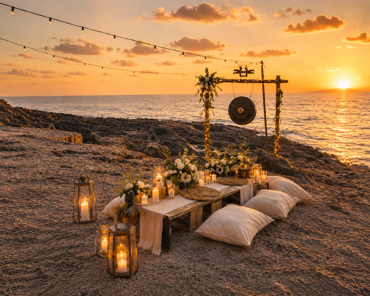 Exclusive Sunset Picnic al atardecer